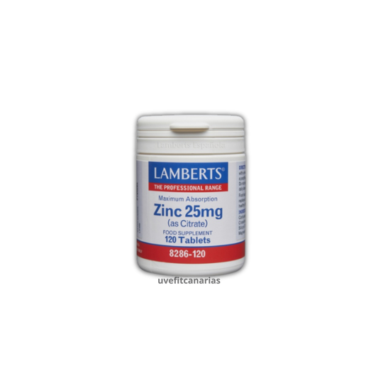 Zinc 25mg, 20tablets - Lamberts
