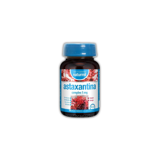Astaxantina Complex 5 mg de Naturmil, 30cap - Naturmil