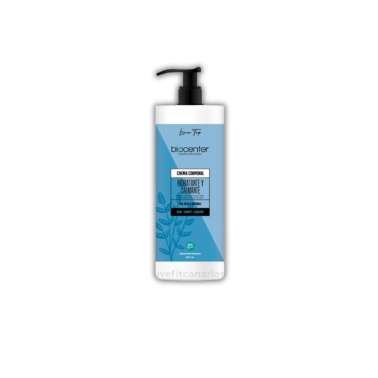 Crema Corporal natural Hidratante y Calmante, Línea Top, Ecológica y vegana, 500 ml - Biocenter