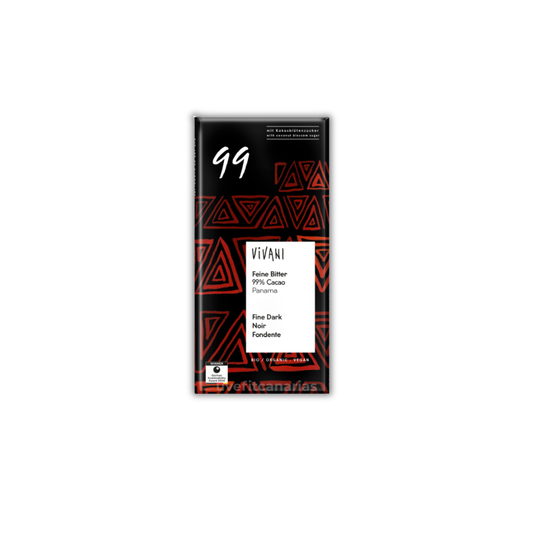 Chocolate Negro Intenso 99% Panamá – 80 g – Vivani