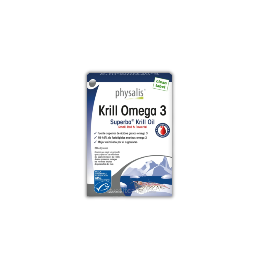 Krill Omega 3 - 30 cap - Physalis
