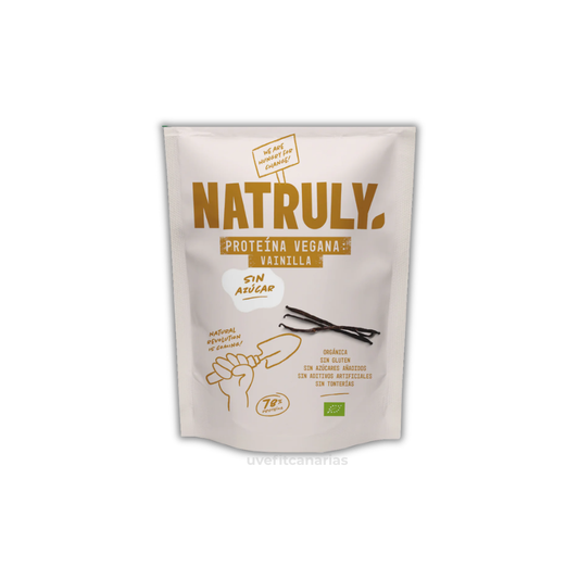 Proteína Vegana, Vainilla 350gr - Natruly