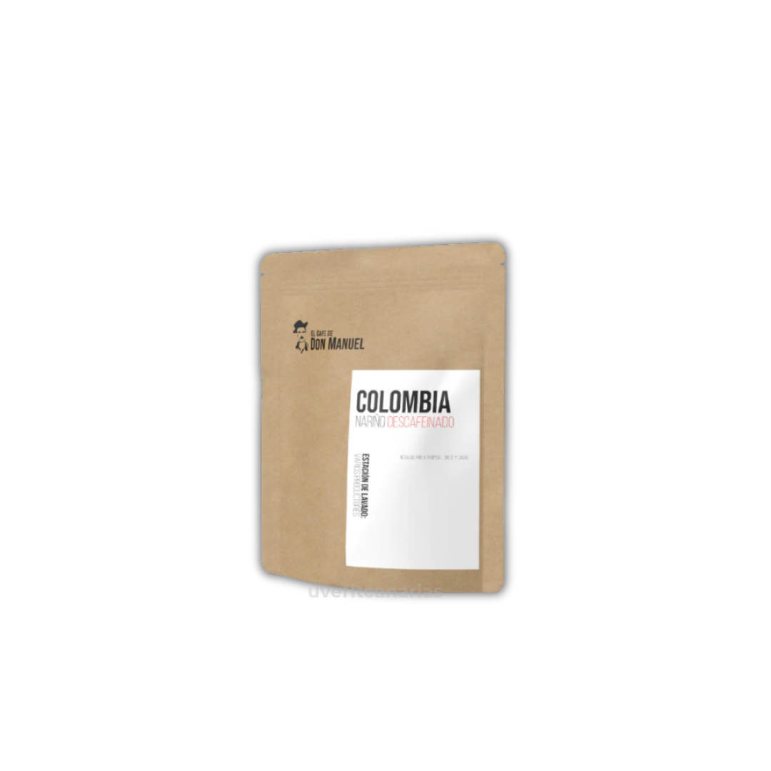 Café Don Manuel Colombia Nariño Descafeinado, 250gr