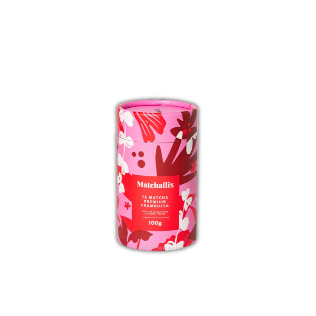 Té Matcha Frambuesa, 100gr - Matchaflix