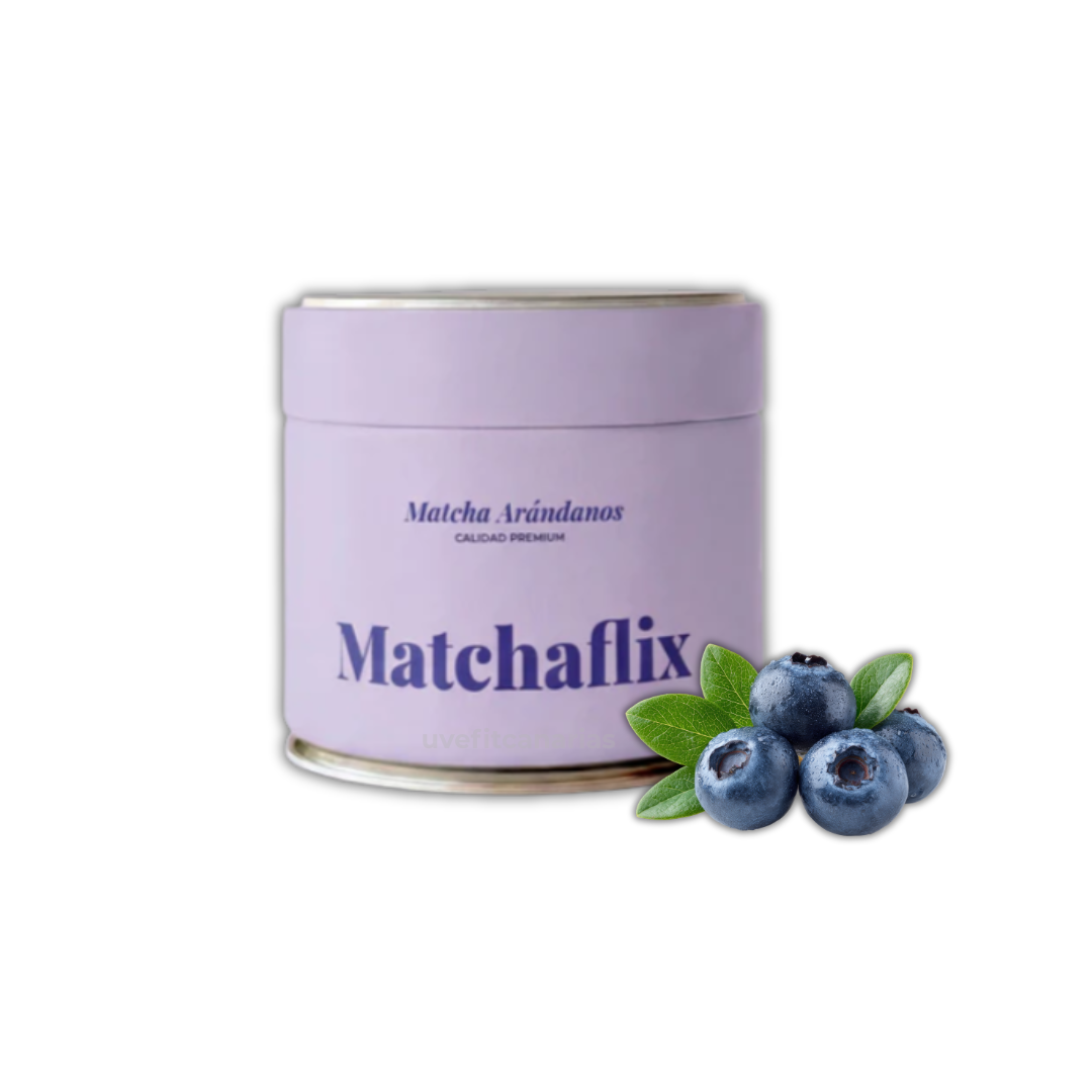 Té Matcha Arándanos Premium, 100gr - Matchaflix