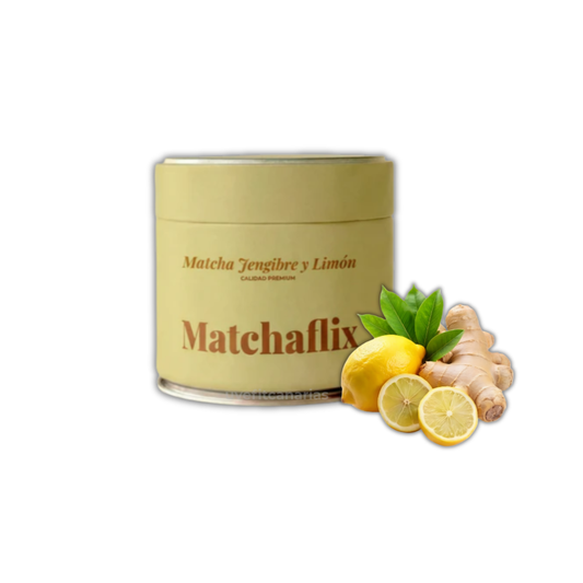 Matcha Jengibre y Limón, Premium, 100 gr - Matchaflix
