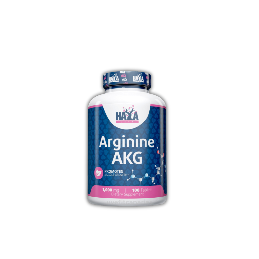Arginina AKG, 1000 mg, 100 Tabletas - Haya Labs