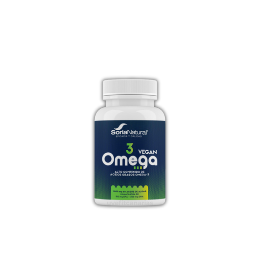 Omega 3 Vegan, 60 perlas - Soria Natural