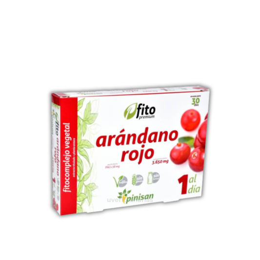 Fito Premium, Arándano Rojo, 30 cap - Pinisan