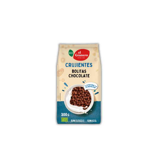 Bolitas de cereales con chocolate, 300gr - El Granero