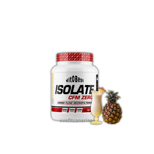 Proteína Isolate CFM Zero, Piña Colada, 1kg - Vitobest