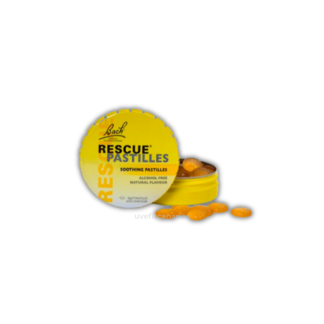Pastillas Recue, Naranja y Flores de Saúco, 50 g - Bach