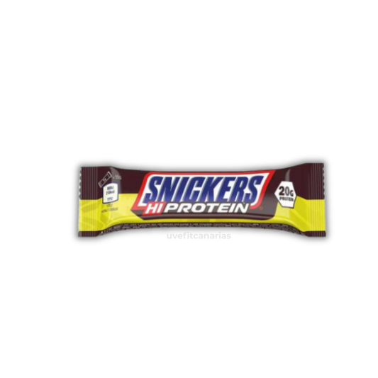Barrita de Proteína, Snickers, 55 gr - Hi Protein
