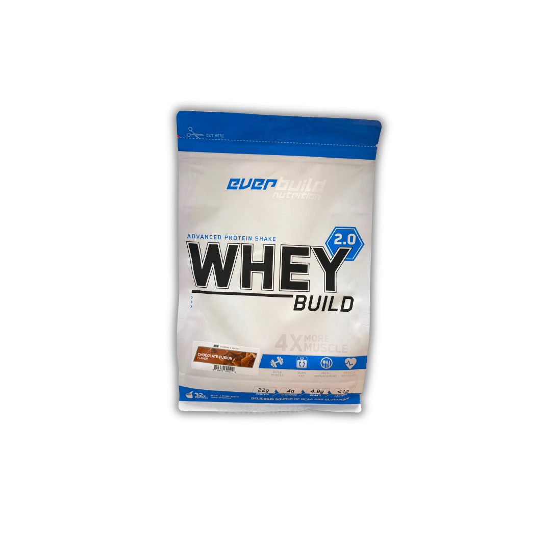 Proteína Whey Chocolate, 908gr - Ever Build Nutrition