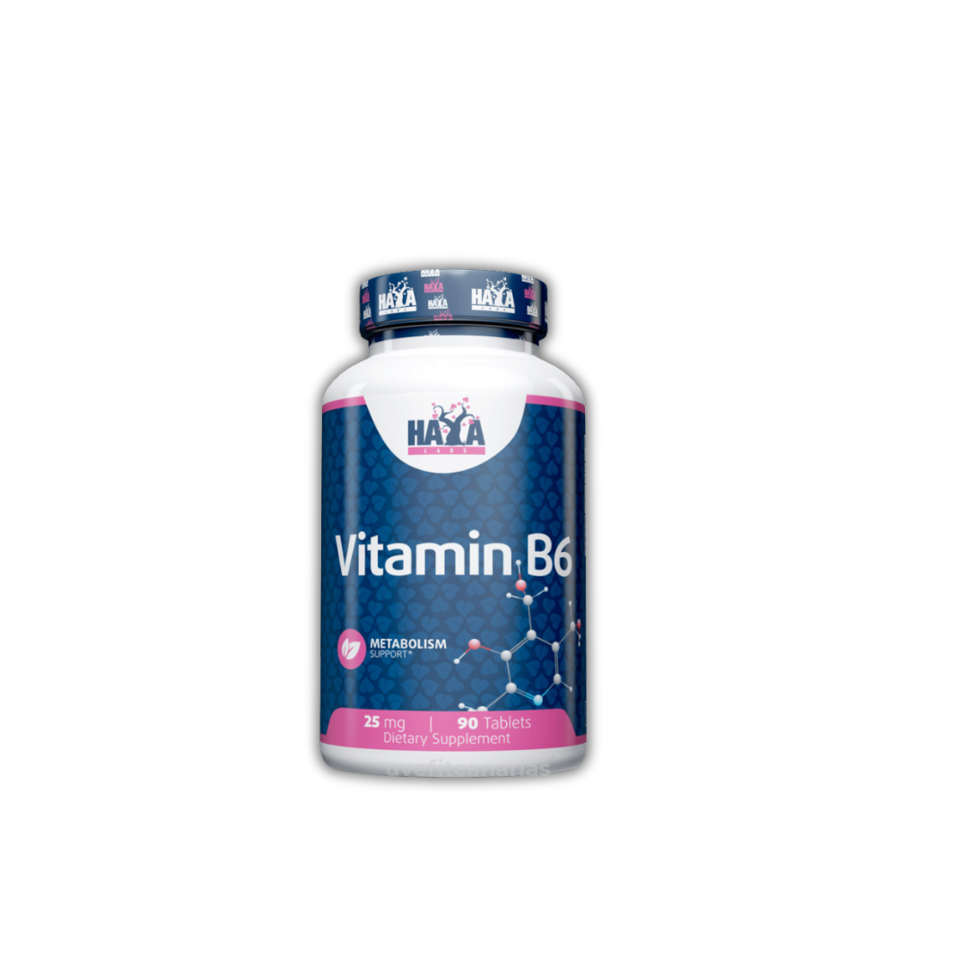 Vitamina B6, 25mg - 90 tablets - HayaLabs