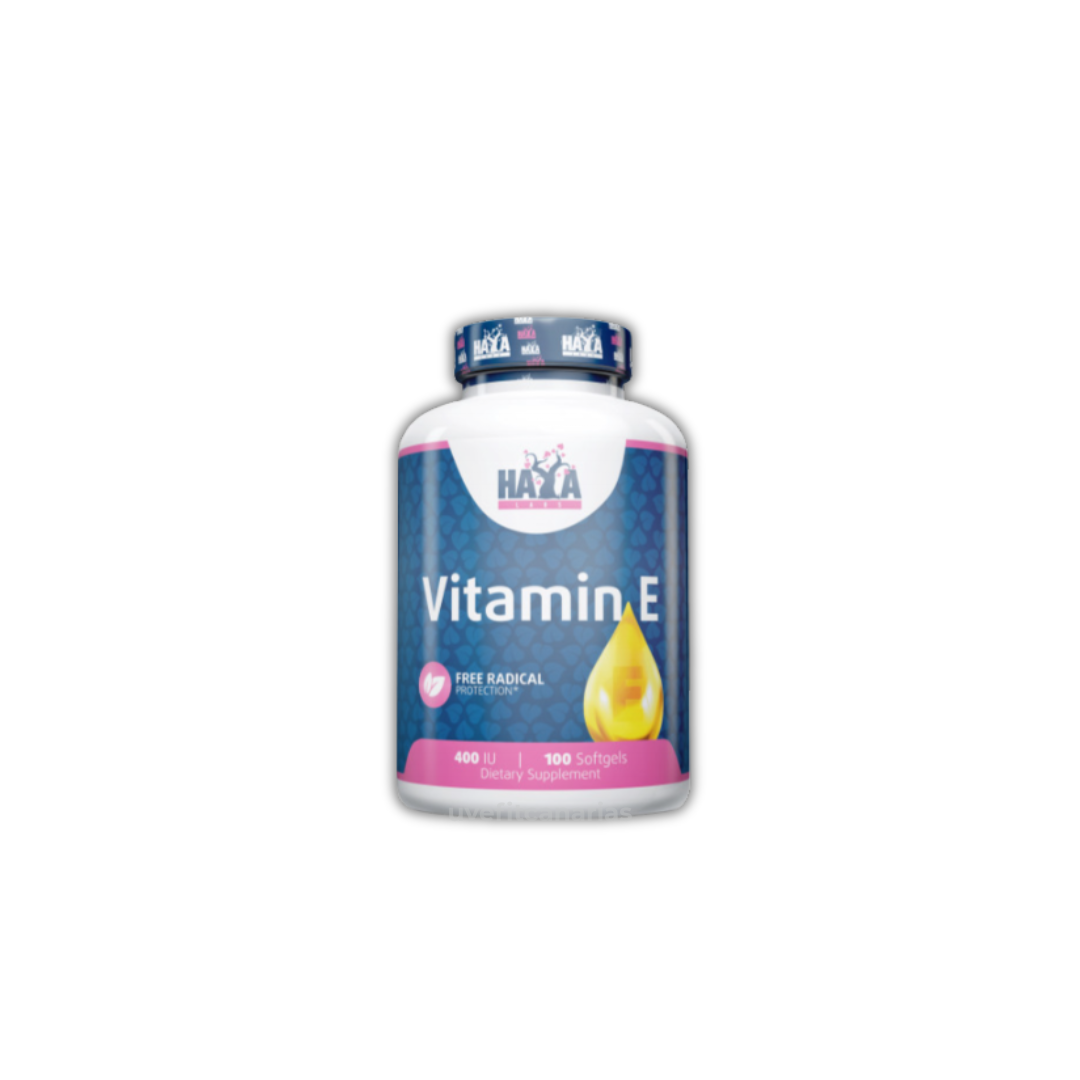 Vitamina E, 100 Cáps - HayaLabs