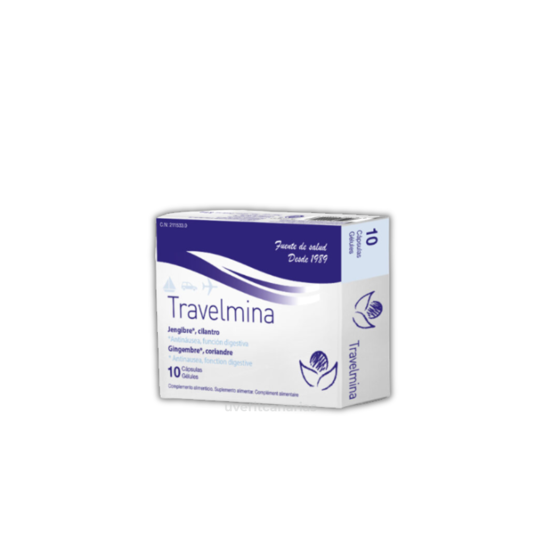 Travelmina, 10Cápsulas - Bioserum