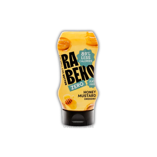 Salsa Mostaza y Miel Zero, 350 ml - Rabeko