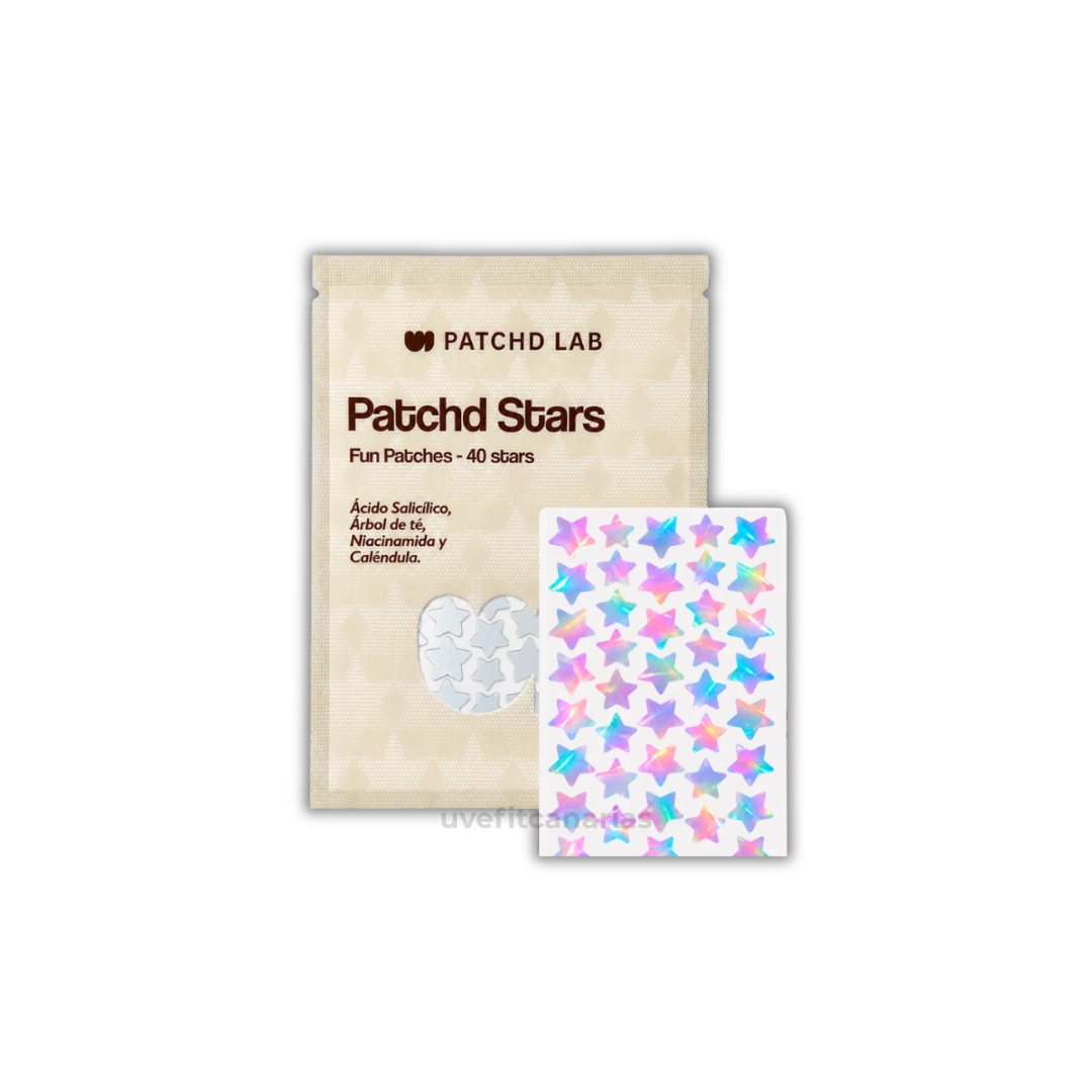 PATCH CLEAR Holografic Patches 40 Stars - PatchdLab