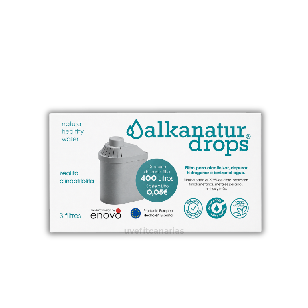 Pack de 3 Filtros Alkanatur Drops - Alkanatur