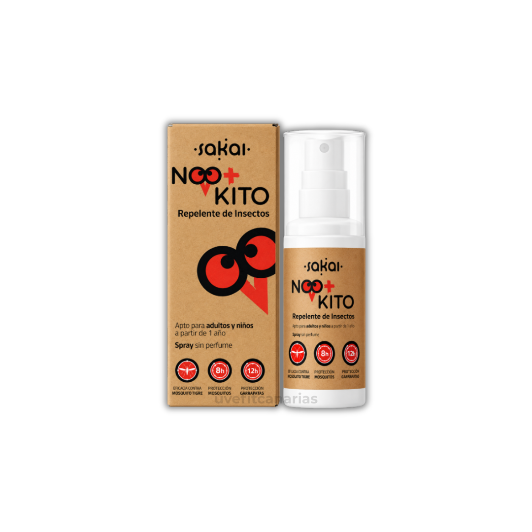 Noo + Kito Repelente de Insectos, 100 ml - Sakai