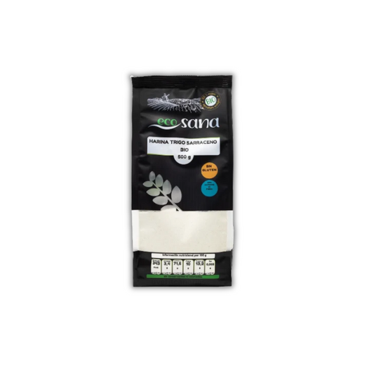 Harina de trigo sarraceno Bio, 500 gr - Ecosana