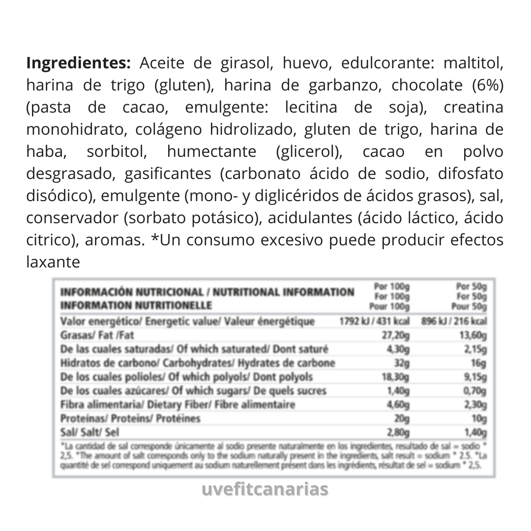 Protein Cake, Chocolate,  400gr - PWD