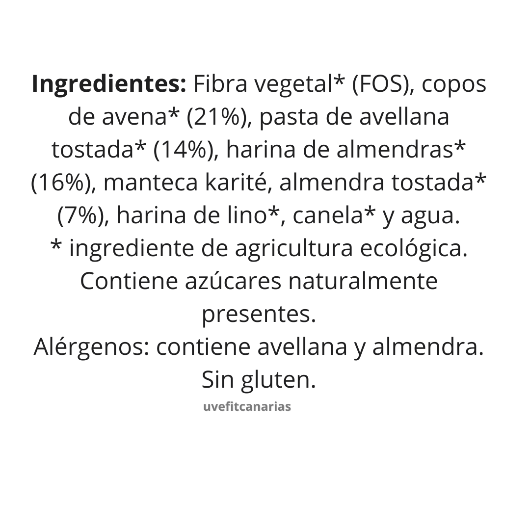 Cookies ecológicas de Avena, Almendra y Avellana, 140gr - Artipa