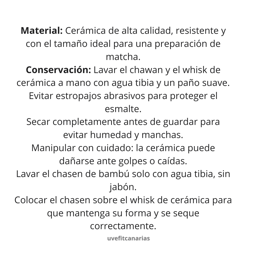 Set esencial de matcha: chawan + whisk de cerámica, Azul - Matchaflix