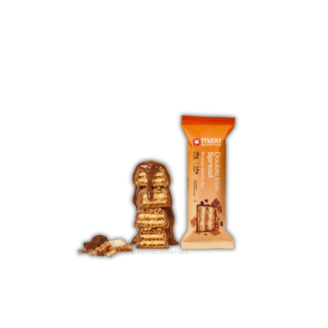 Barrita de proteína, Double Milk Spread - MaxiNutrition