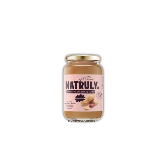 Crema de cacahuete Crumchy, 500gr - Natruly
