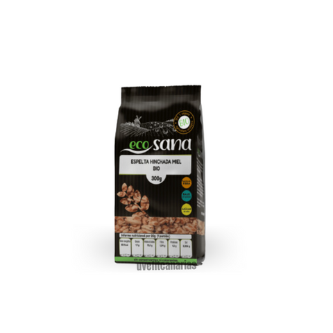 Espelta hinchada con miel, 300gr - EcoSana
