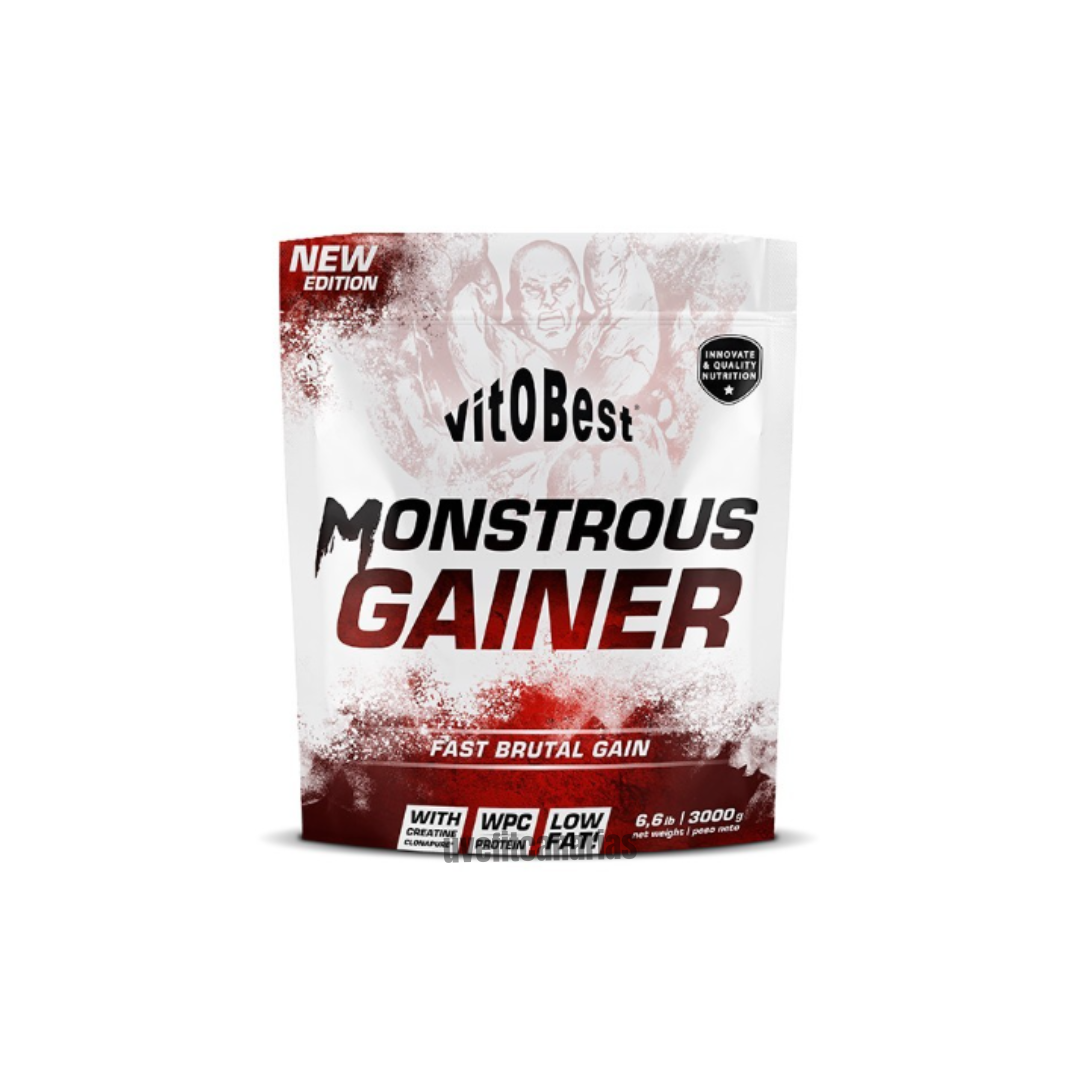 Monster Gainer 2200, Chocolate 3kg - VitoBest