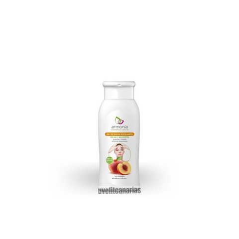Gel ducha exfoliante, Melocotón, 400ml - Armonía