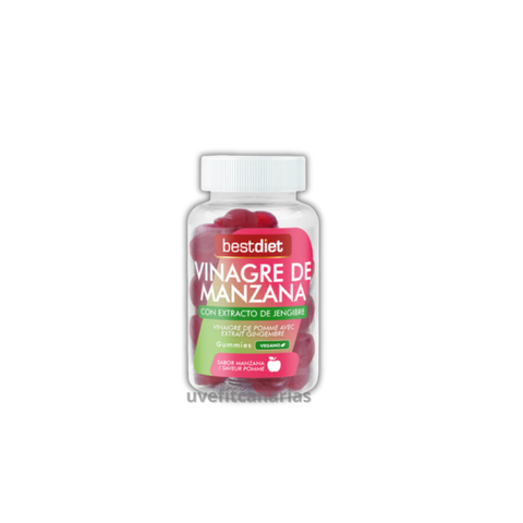 Vinagre de manzana, 60gummies - Bestdiet