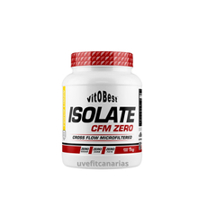 Proteína Isolate CFM Zero, Yogur Limón, 1kg - Vitobest