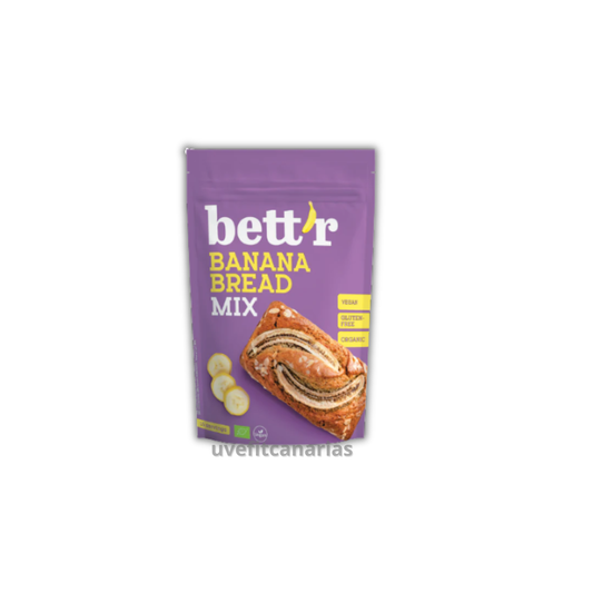 Preparado Banana Bread Mix, 300gr - Bett´r
