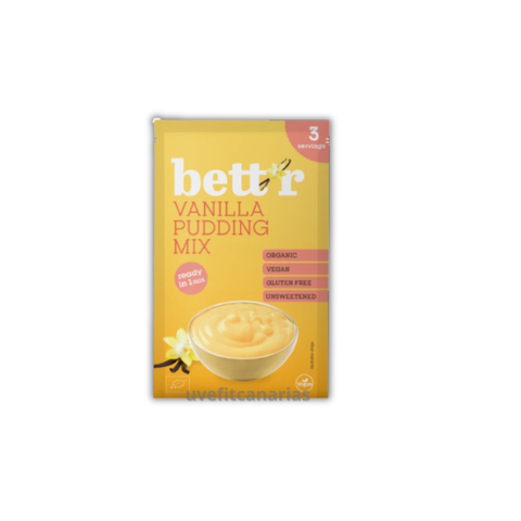 Pudding Mix Vainilla, 30gr - Bett´r