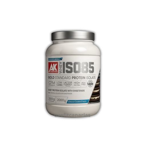 Proteína IsoWhey 85, 2kg Cookies and Cream - AK Laboratories MTX