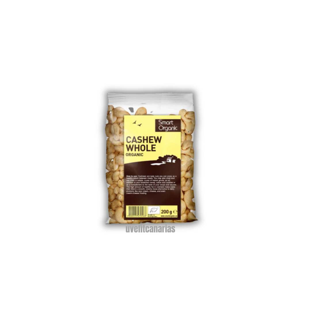 Anacardos Organic, 200gr - Smart Organic