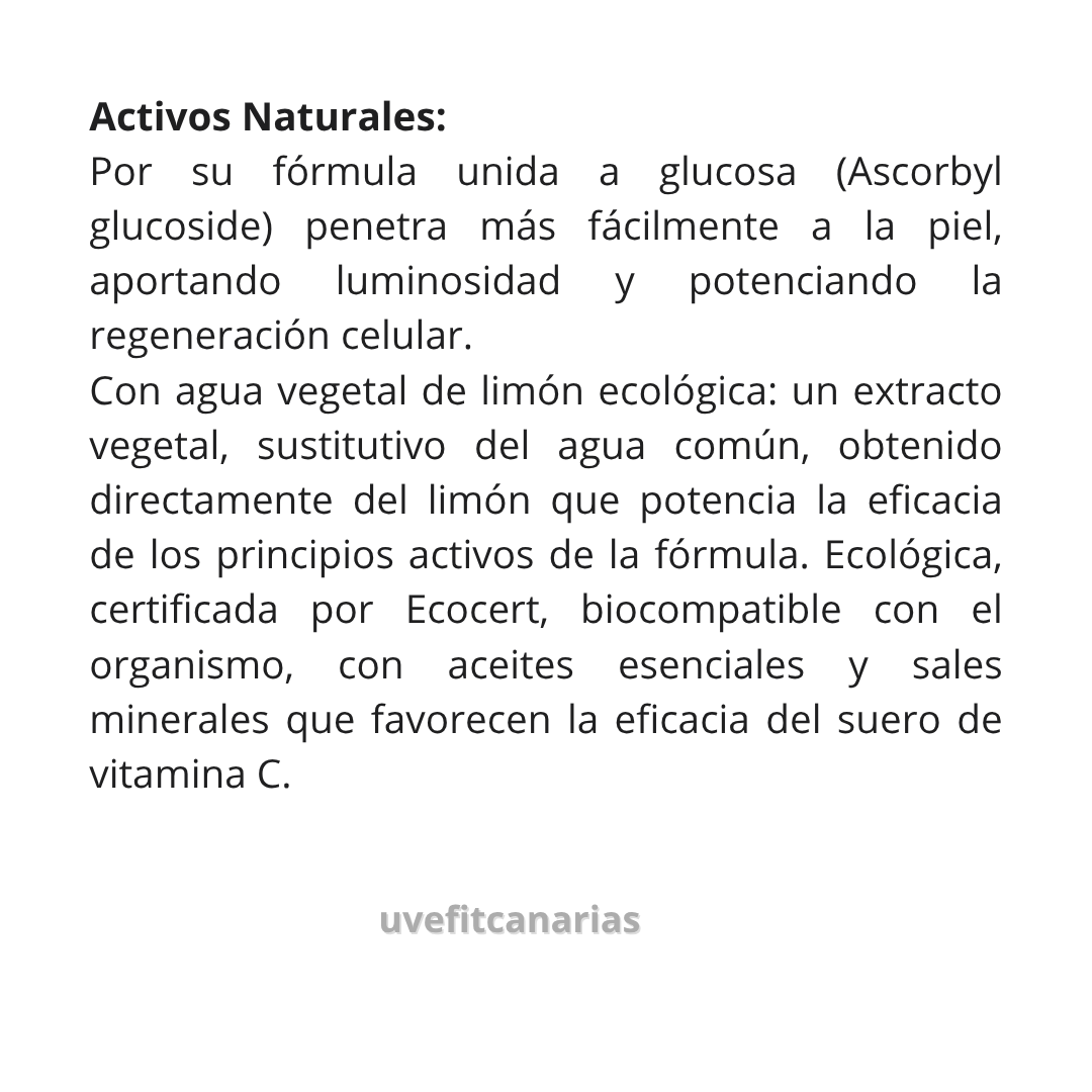 Sérum facial vitamina C, 15 ml - Camaleon