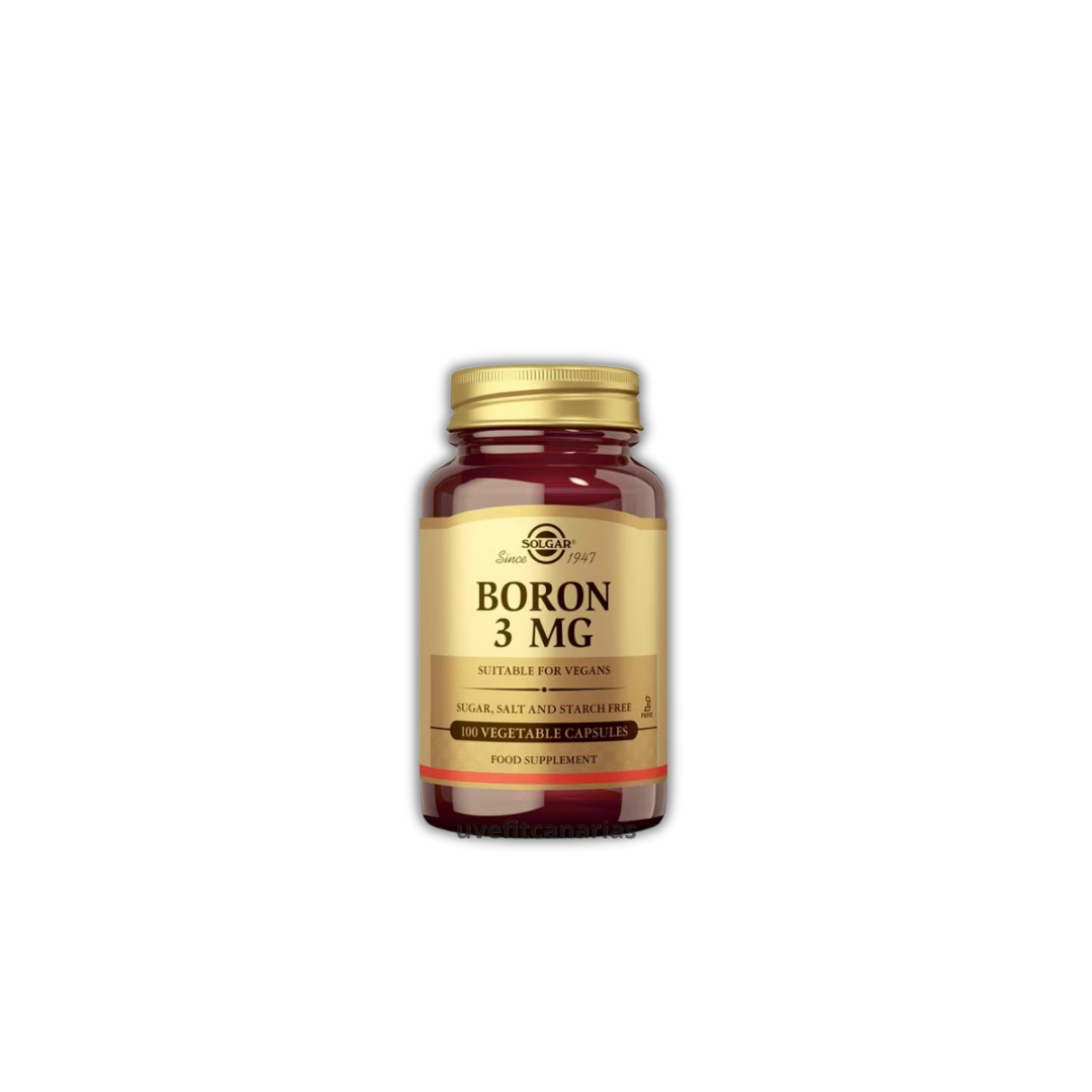 Boron 3mg, 100cap - Solgar