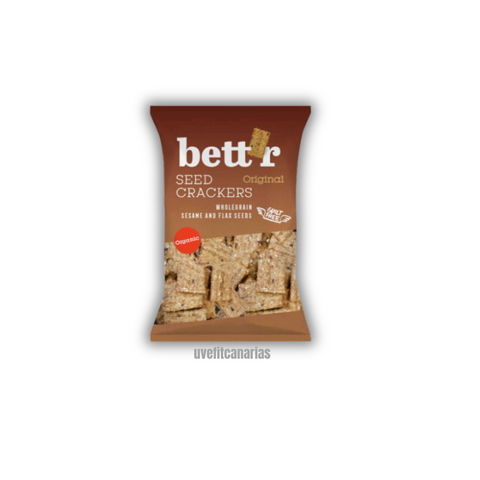 Galletas integrales de semillas Bio, 150g - Bett´r