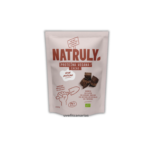 Proteína Vegana, Chocolate 350gr - Natruly