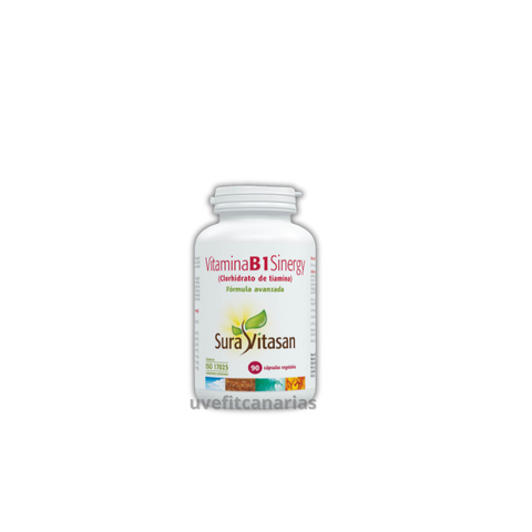 Vitamina B1, Sinergy, 90cap - Suravitasan