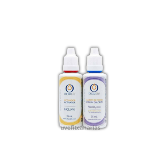 Kit Clorito de Sodio + Activador, 140ml - Dioxilife