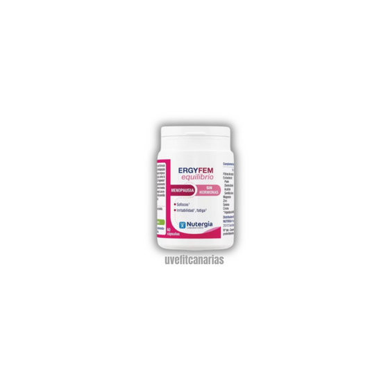 Ergyfem Equilibrio, 60cap - Nutergia Laboratorio