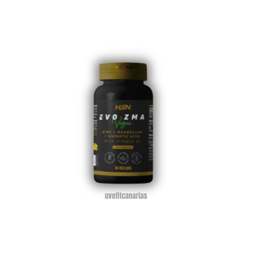 ZMA HSN con Vitamina B6 30 cápsulas suplemento deportivo.